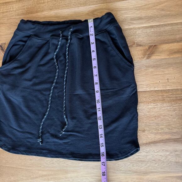 Sundry for Evereve Saturday Skirt Soft Knit Pockets Drawstring Waist Small - Picture 9 of 12